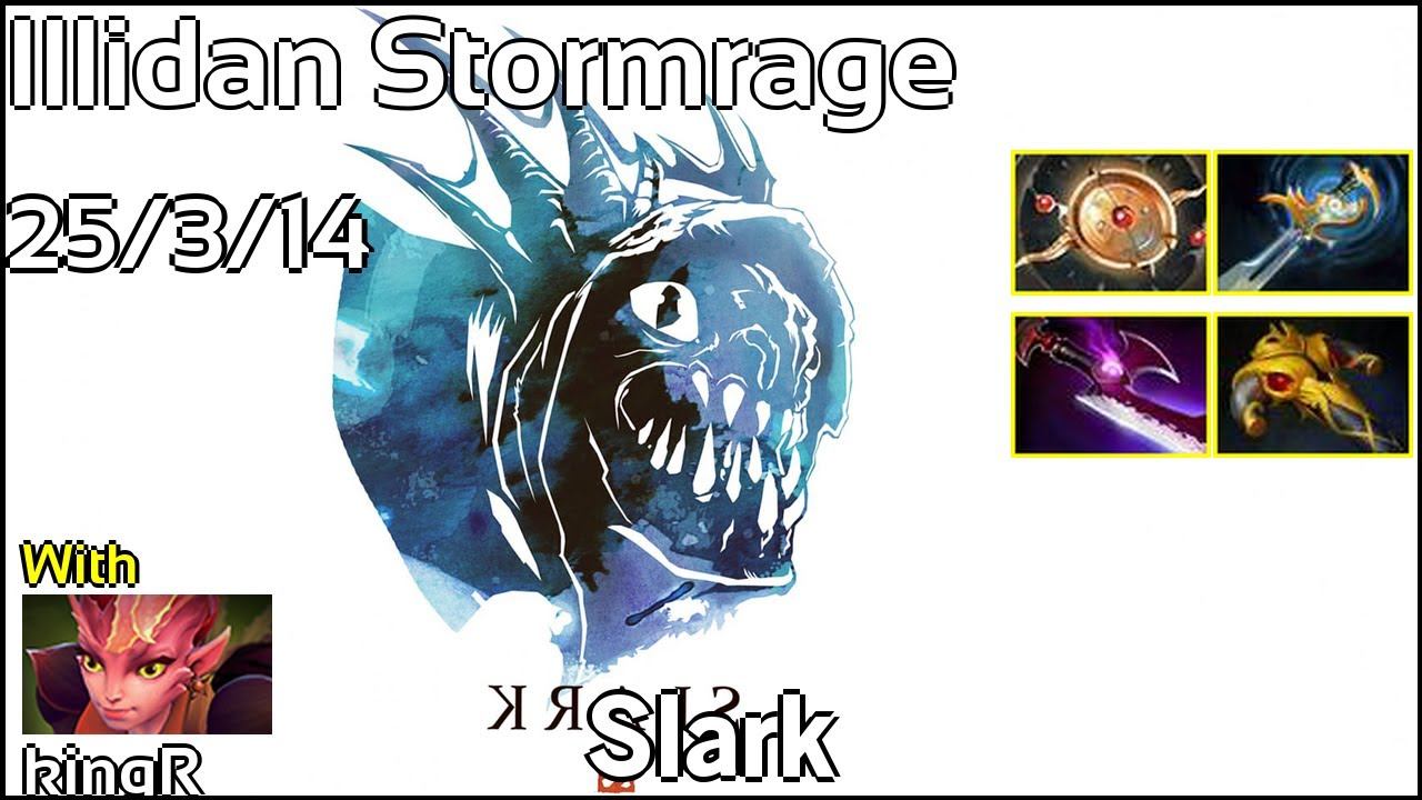 Illidan Stormrage - Slark - Dota 2 7.18 смотреть онлайн