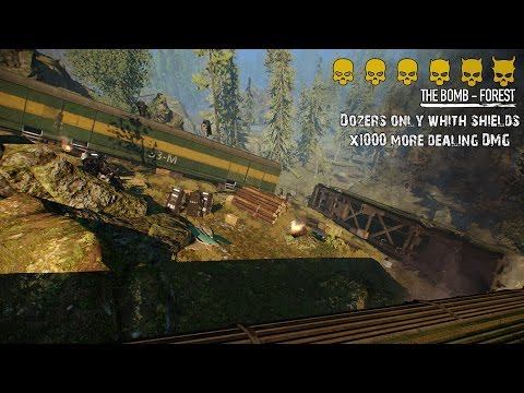 Payday 2 - Forest OD Dozers only with Shields and Dmg buff [solo] смотреть онлайн
