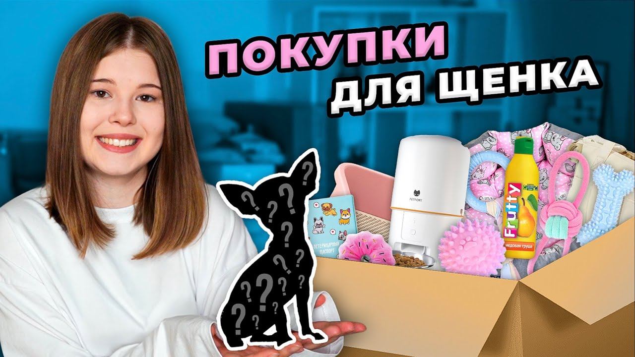 WILDBERRIES/OZON. РАСПАКОВКА ПОКУПОК для ЩЕНКА 🐶 смотреть онлайн