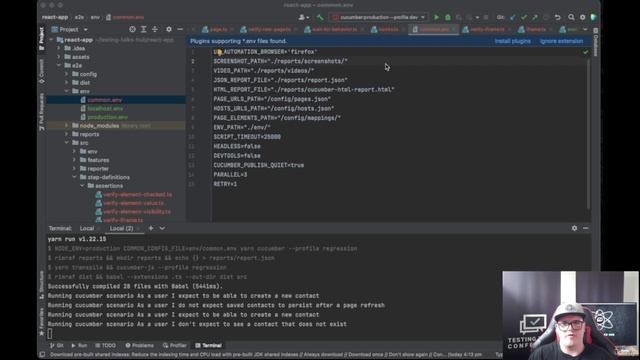 109 - Preparing our automation suite to run on production Stabilization part 5 смотреть онлайн