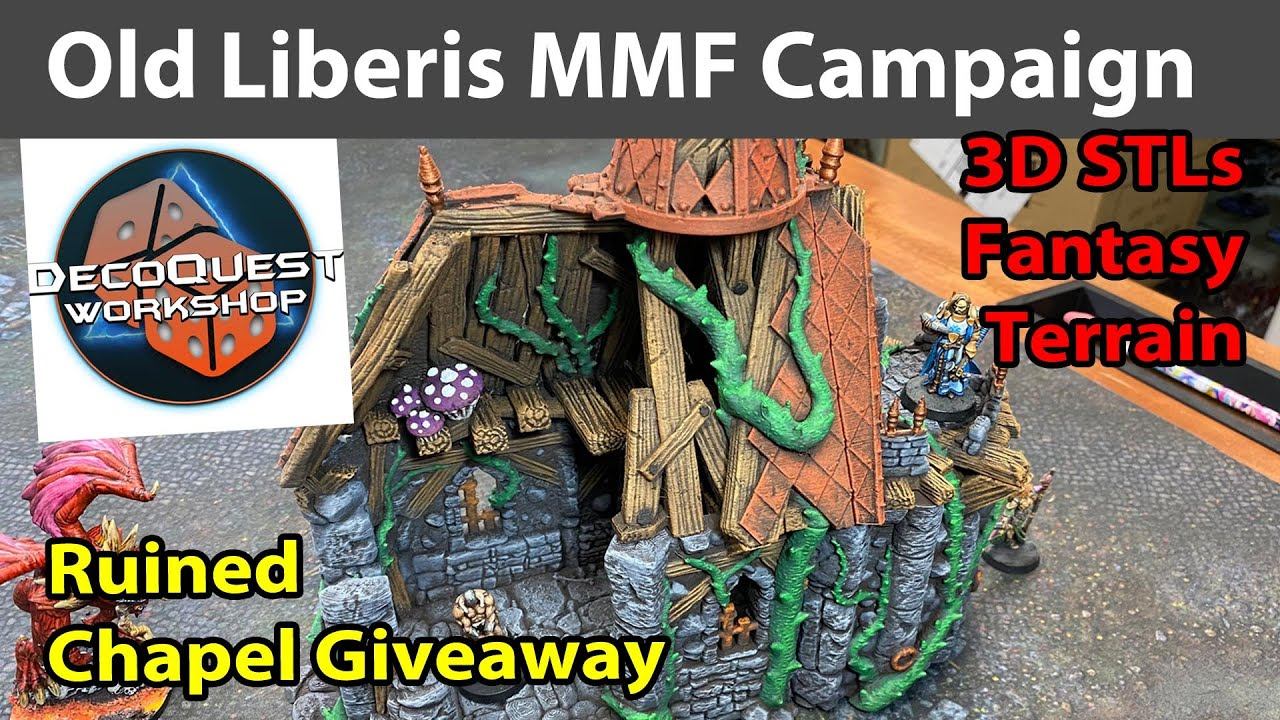 Old Liberis 3D STLs Fantasy Terrain MMF Crowdfunder смотреть онлайн