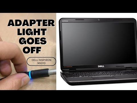 Dell inspiron N5010 Plug in Adopter Goes Off Adopter light Fix #Dell #N5010 #info смотреть онлайн