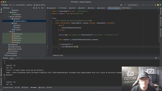 206 - Passing our API response to cucumber steps with Cucumber World part 2 смотреть онлайн