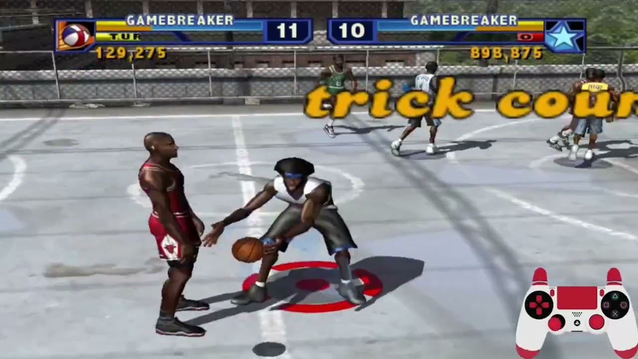 DEFENSE AND STEALS Wins Games In NBA Street Vol. 2! смотреть онлайн