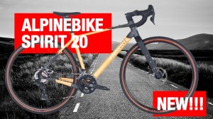 Подробнейший обзор гравийника Alpinebike Spirit 20. Новинка 2025 года с смелыми решениями.