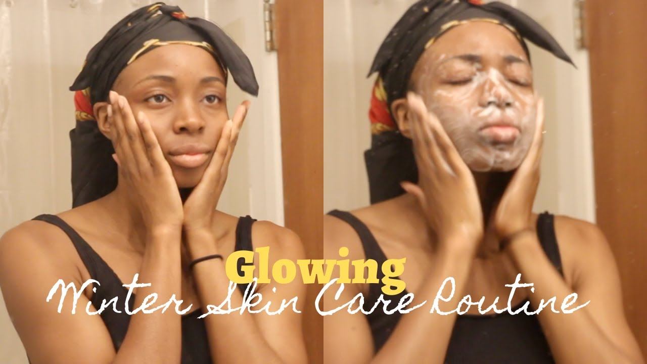 MY GLOWING WINTER SKIN CARE ROUTINE| For Hyperpigmentation, Dry, Sensitive and Eczema Prone Skin смотреть онлайн