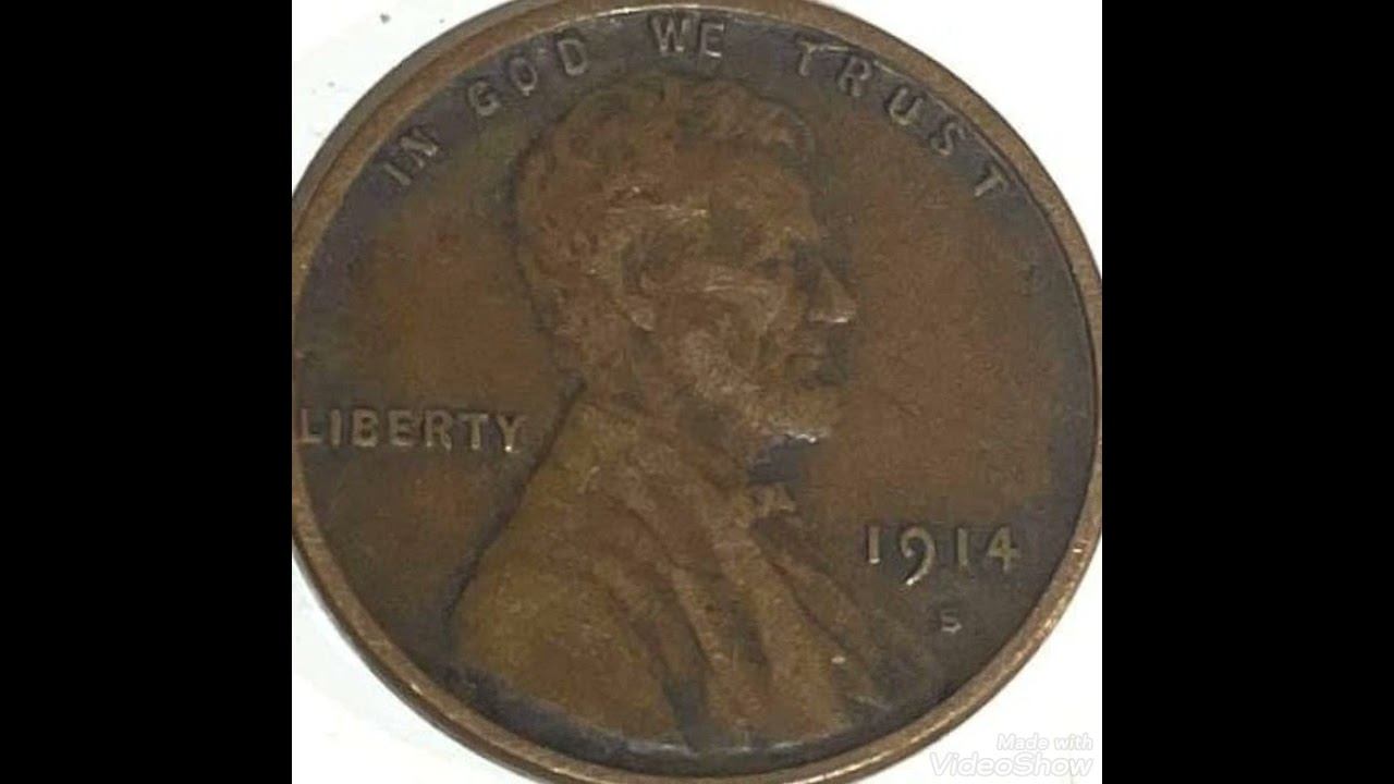 1914 S Lincoln penny United States America coin Value and price rare