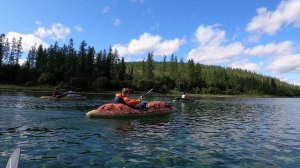 Байдарка Щука-1 - как ведет себя на воде