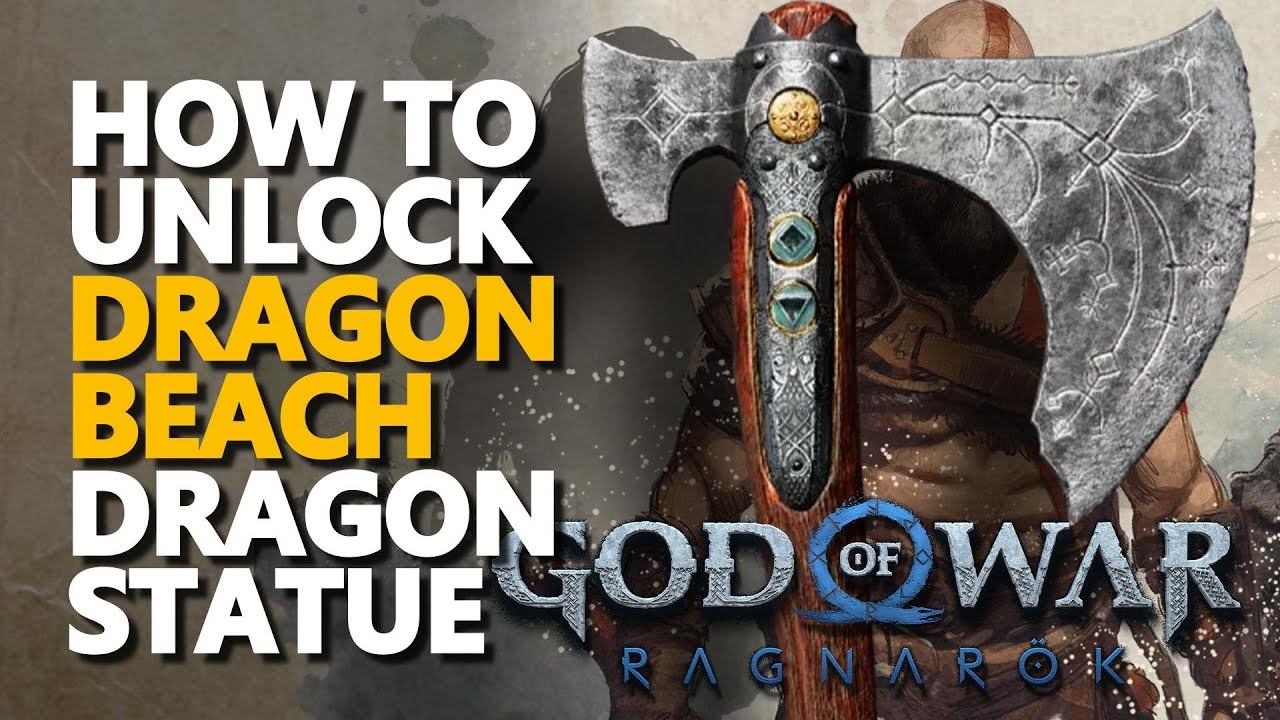 How to unlock Dragon Beach secret Dragon Statue God Of War Ragnarok смотреть онлайн