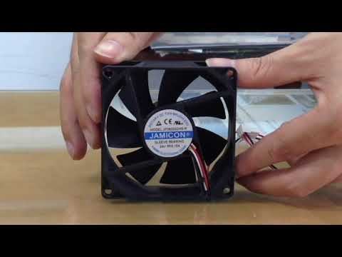 Quạt JAMICON JF0825S2HS-R : video thông số và hướng dẫn lắp đặt смотреть онлайн