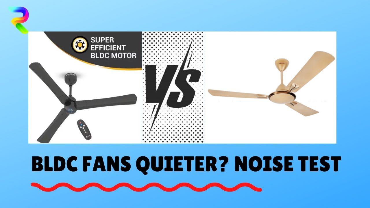 Atomberg Fan Noise Compare test - BLDC vs Normal fan смотреть онлайн