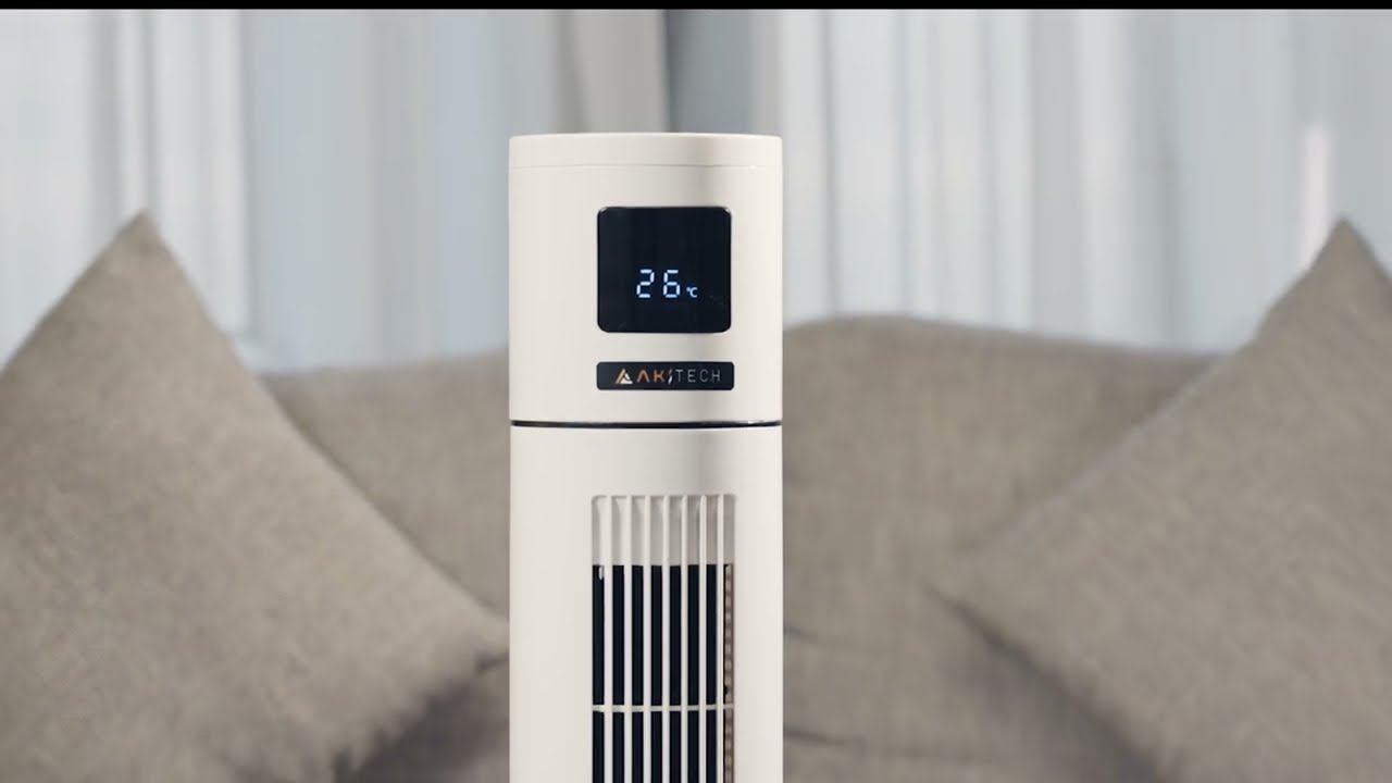Quạt tháp không cánh AKI TOWER FAN смотреть онлайн
