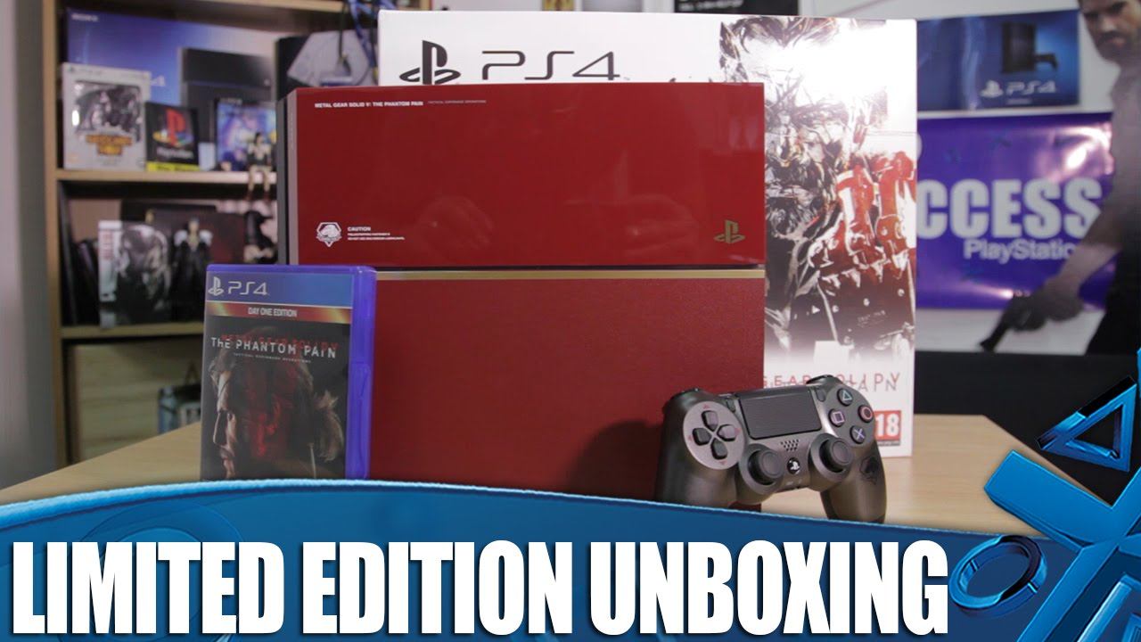 Metal Gear Solid V: The Phantom Pain - Limited Edition PS4 Unboxing смотреть онлайн