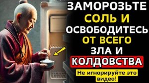 Верните всё ЗЛО и колдовство, ЗАМОРАЖИВАЯ СОЛЬ - от порчи и сглаза