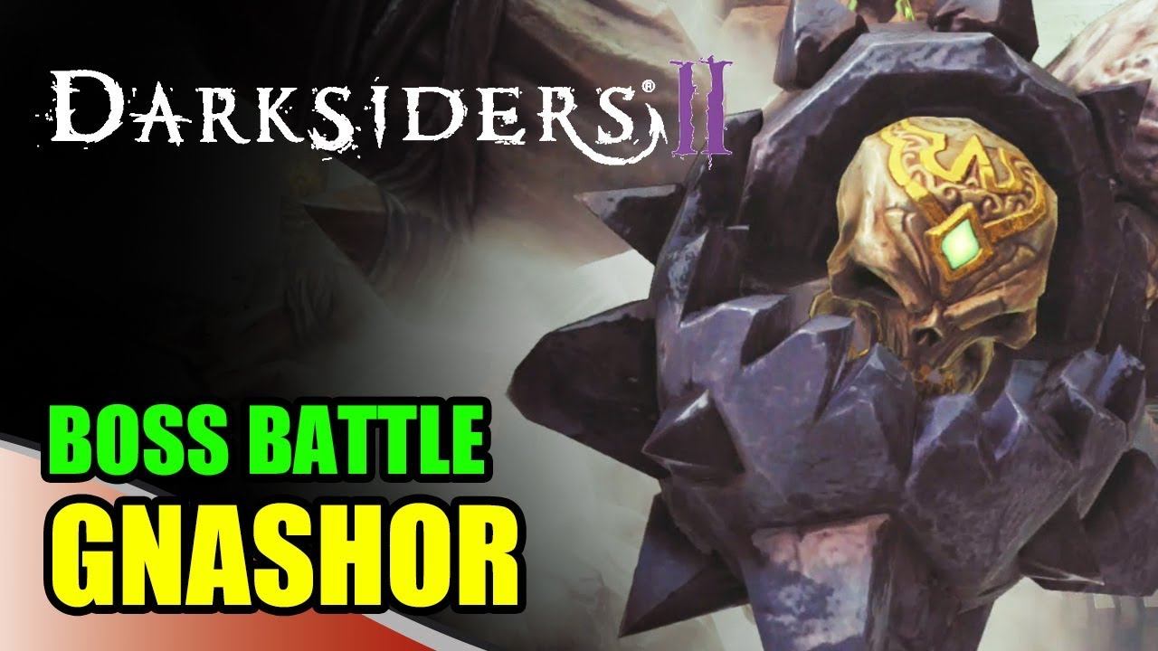 Darksiders II - BOSS BATTLE: DEATH VS GNASHOR смотреть онлайн