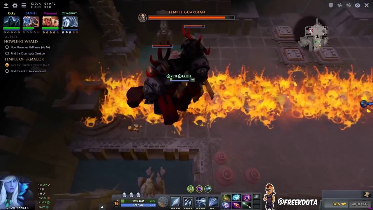 Dota 2 Siltbreaker Act I Temple of Ermacor Zone 6 How to get 3 stars dota 2 pro sumiya miracle смотреть онлайн