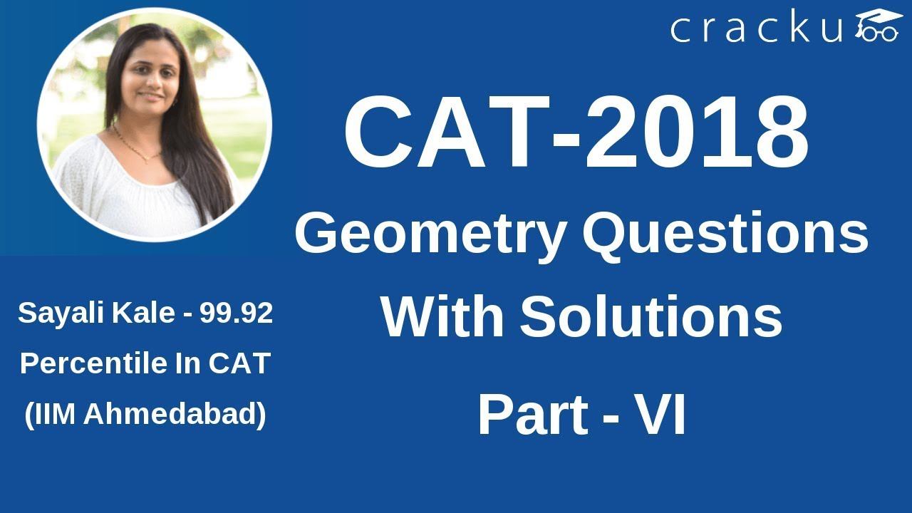 Previous Year CAT Geometry Questions With Tricks/Shortcuts | Part - 6 смотреть онлайн