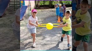 Подвижные игры летом