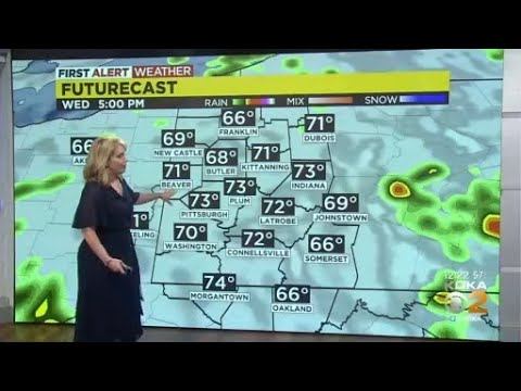 KDKA-TV Afternoon Forecast (4/12) смотреть онлайн