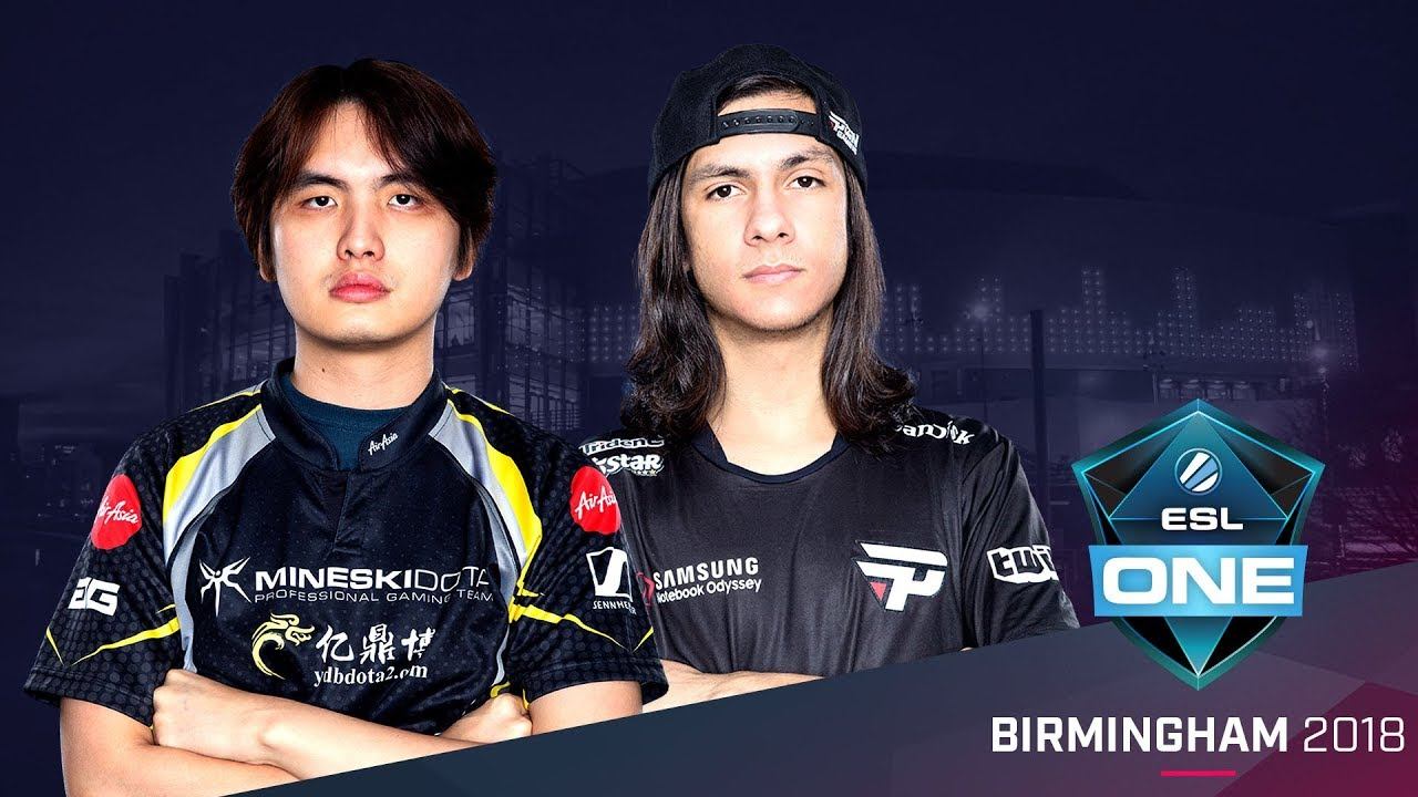 Dota 2 - paiN vs. Mineski - Game 1 - Quarterfinals - ESL One Birmingham 2018 смотреть онлайн