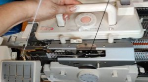 Часть 2.
ДФЖ жаккардовой кареткой.