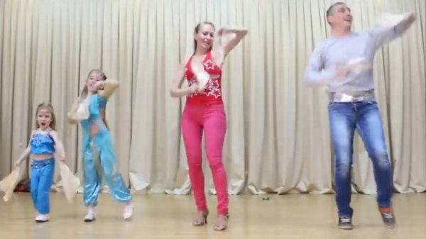 танцор диско (кавер-версия семьи Масалитиных)