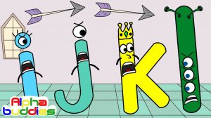 Abc Phonics For Kids | Letters I-J-K-L | Alphabet Buds Ep.12