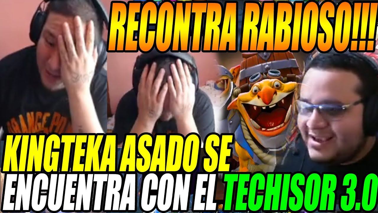 RECONTRA ASADO!! KINGTEKA PIERDE LOS PAPELES AL ENCONTRARSE CONTRA EL TECHISOR 3.0 смотреть онлайн