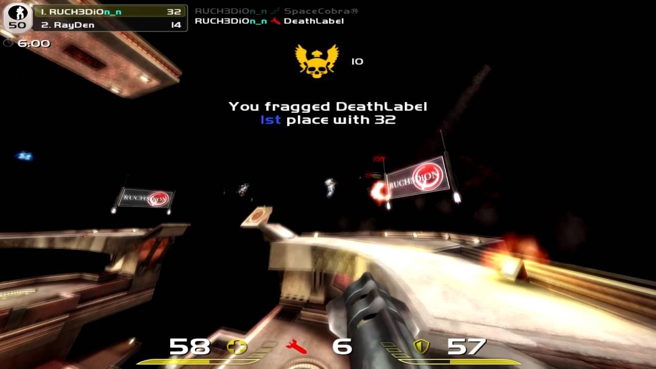 Quake Live - Rampage air rocket смотреть онлайн