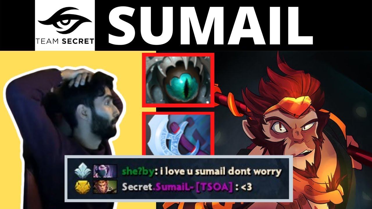 TEAM.SECRET SUMAIL MONKEY KING 18 KILLS - DOTA 2 7.31B PRO GAMEPLAY смотреть онлайн