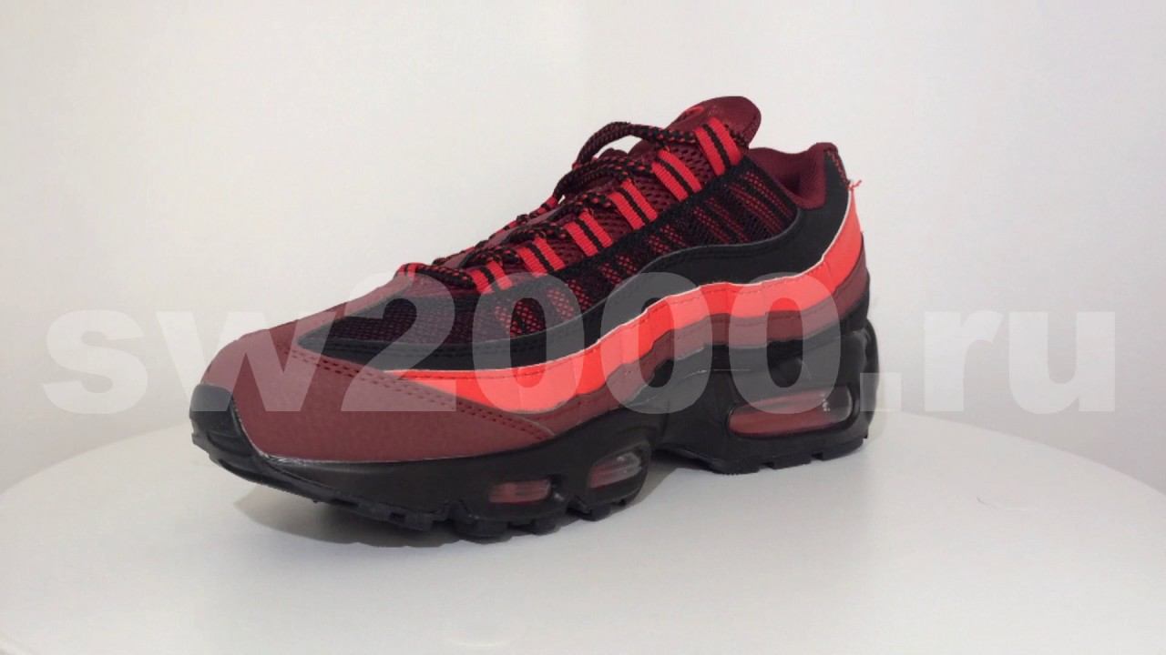 Nike Air Max 95 Red/Black Men смотреть онлайн