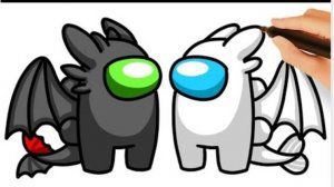 КАК РИСОВАТЬ БЕЗЗУБА И ДНЕВНУЮ ФУРИЮ  | КАК ПРИРУЧИТЬ ДРАКОНА