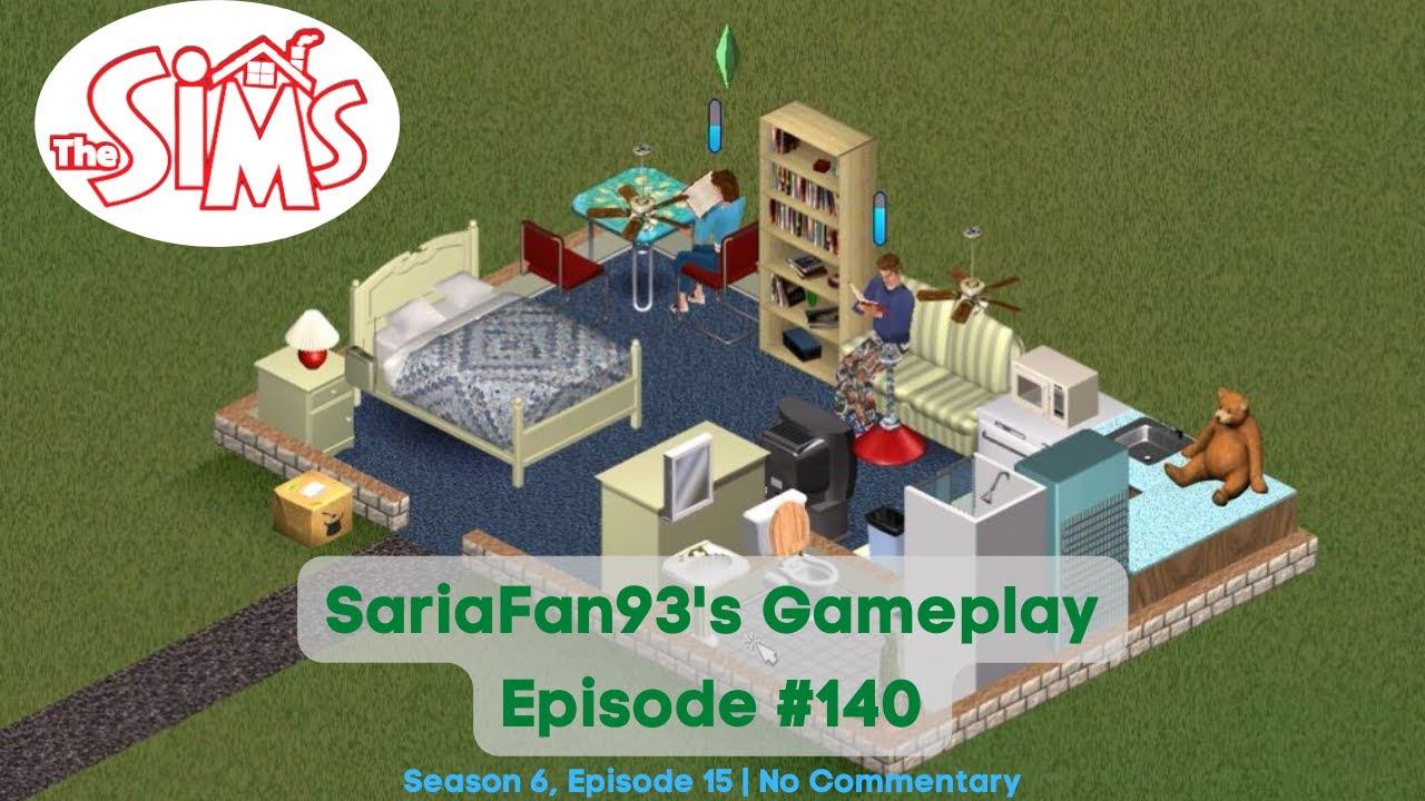 Sims 1: SariaFan93's Gameplay (Ep. 140 | S6:E15 | No Commentary) смотреть онлайн