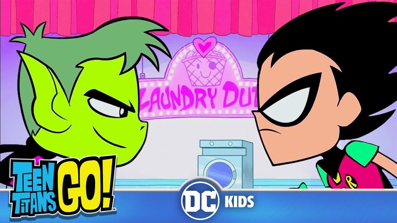Teen Titans Go! | Titans Compete To Get Out Of Laundry Duty смотреть онлайн