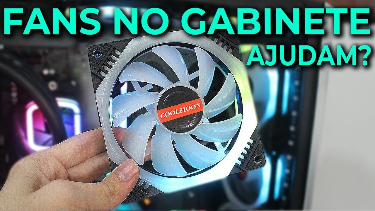 FANS NO GABINETE FAZEM DIFERENÇA? INSTALEI 6 FANS NO MEU PC E OLHA SÓ O QUE DEU! смотреть онлайн