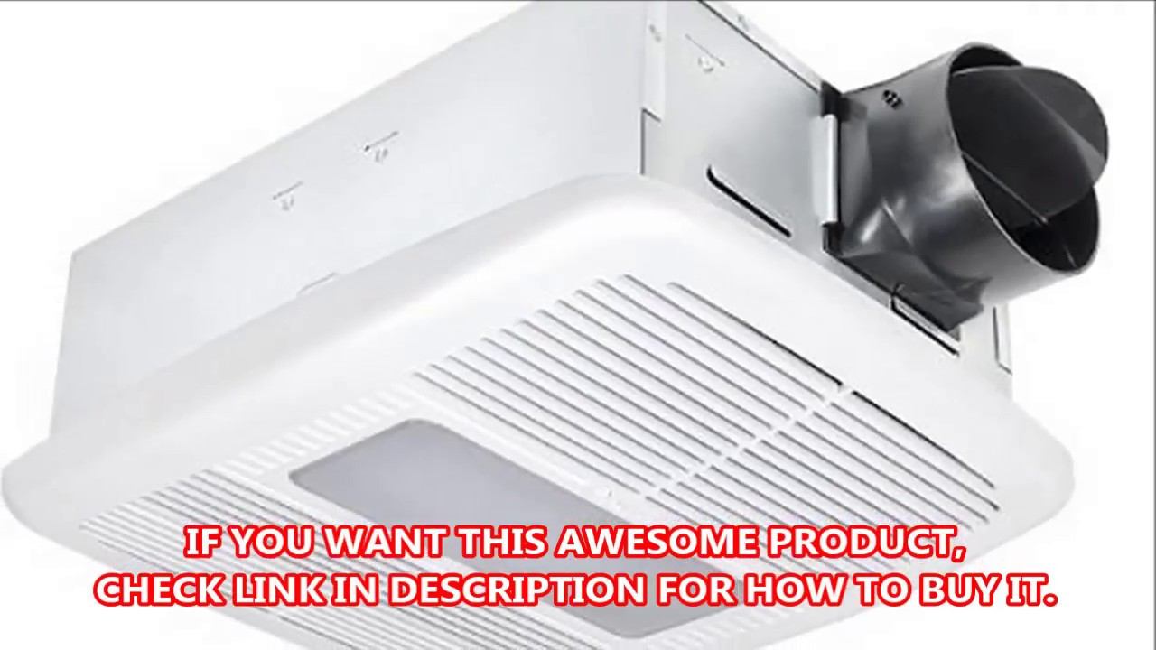 [Exhaust Fan] Delta BreezRadiance RAD80LED 80 CFM Exhaust Bath Fan/Dimmable LED Light and Heater смотреть онлайн