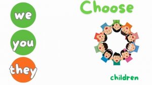 I, you, we, they, he, she, it /Game for kids