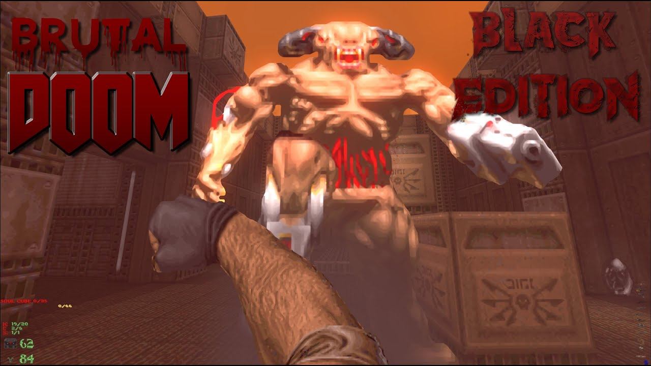 Brutal Doom Black Edition 3.2c - Project Slipgate | Map05 | PC Gameplay 4K смотреть онлайн