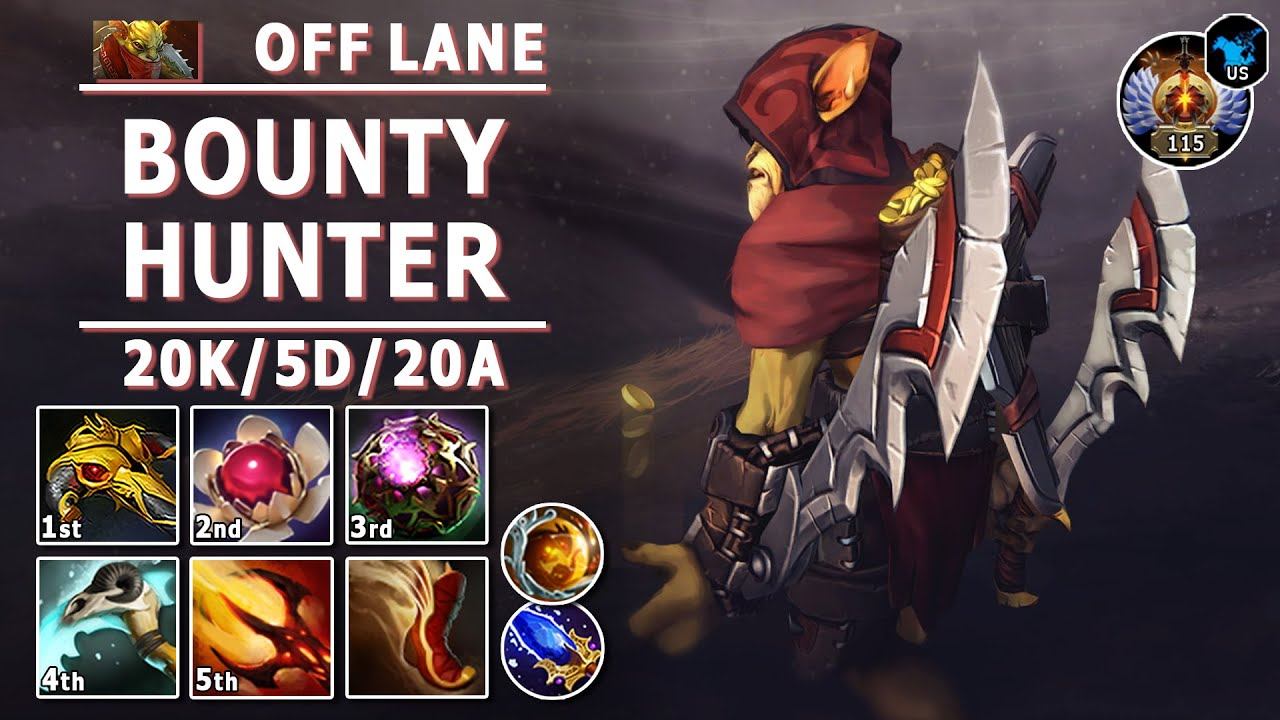 Bounty Hunter Off Lane | 7.32c | Pos 3 BH Play | Dota 2 Immortal Gameplay смотреть онлайн