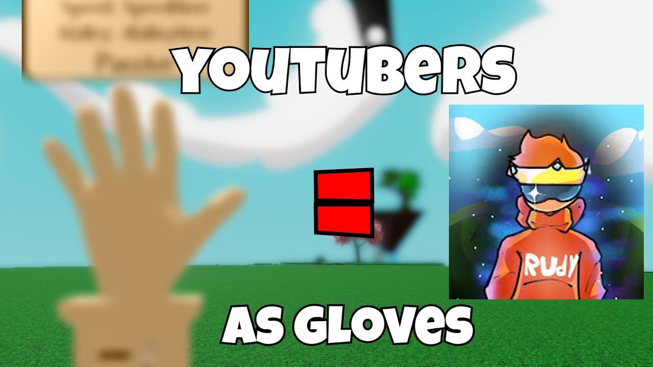 SLAP BATTLES youtubers as gloves! | Slap Battles Roblox! смотреть онлайн