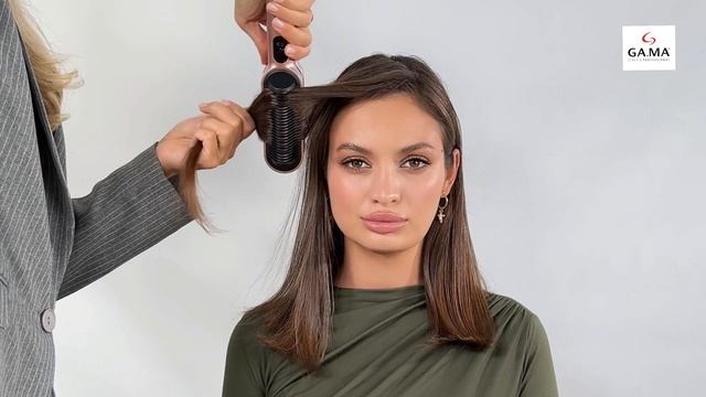 Укладка на современный стайлер от GA.MA WAVER & BRUSH