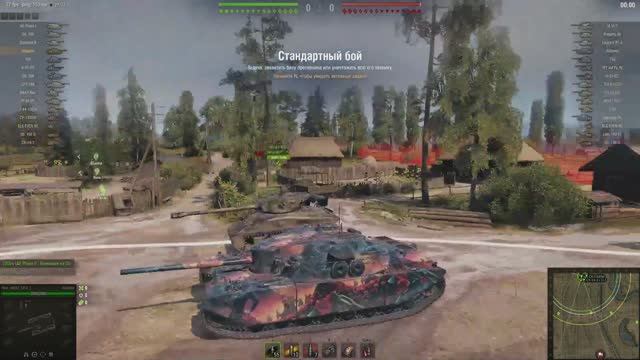 World of Tanks Мир Танков стрим 27 , FV205b Alligator смотреть онлайн