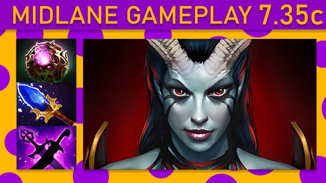 ✨ Supream^ Queen of Pain 86% Kill participation! Mid Gameplay 7.35c - Dota 2 Top MMR смотреть онлайн
