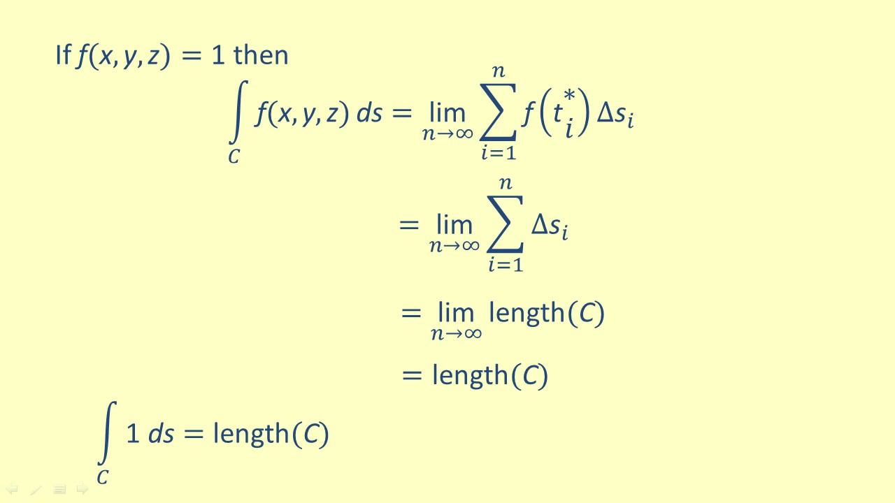 LO 170 Find the arc length of a curve using a line integral CE смотреть онлайн