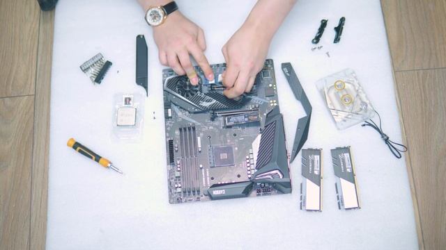 X570 Gaming PRO CARBON WIFI / Лучшая материнская плата x570 из недорогих? смотреть онлайн