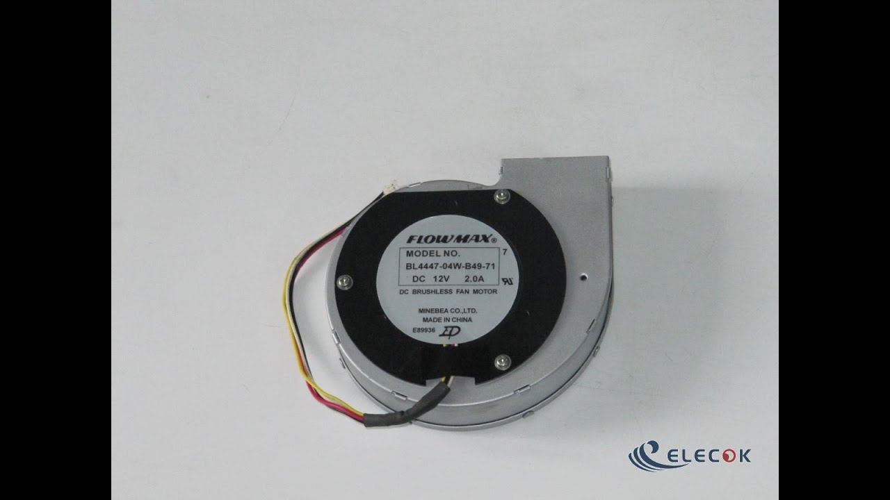 FLOW MAX BL4447-04W-B49-71 12V 2A 4wires Cooling Fan смотреть онлайн