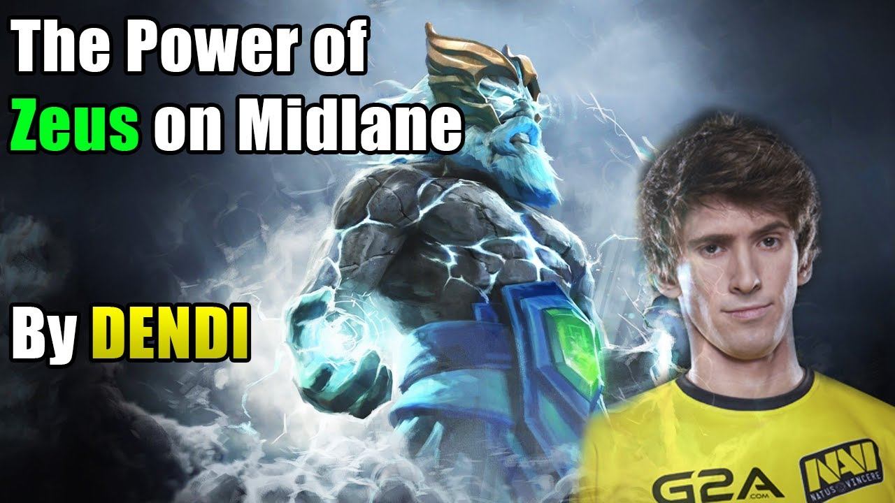 The Power of Zeus on Midlane By Dendi - Dota 2 Pro Gameplay смотреть онлайн