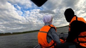 Втроём на Kitt Boats 370 Кашалот с Мотором Parsun 9,8