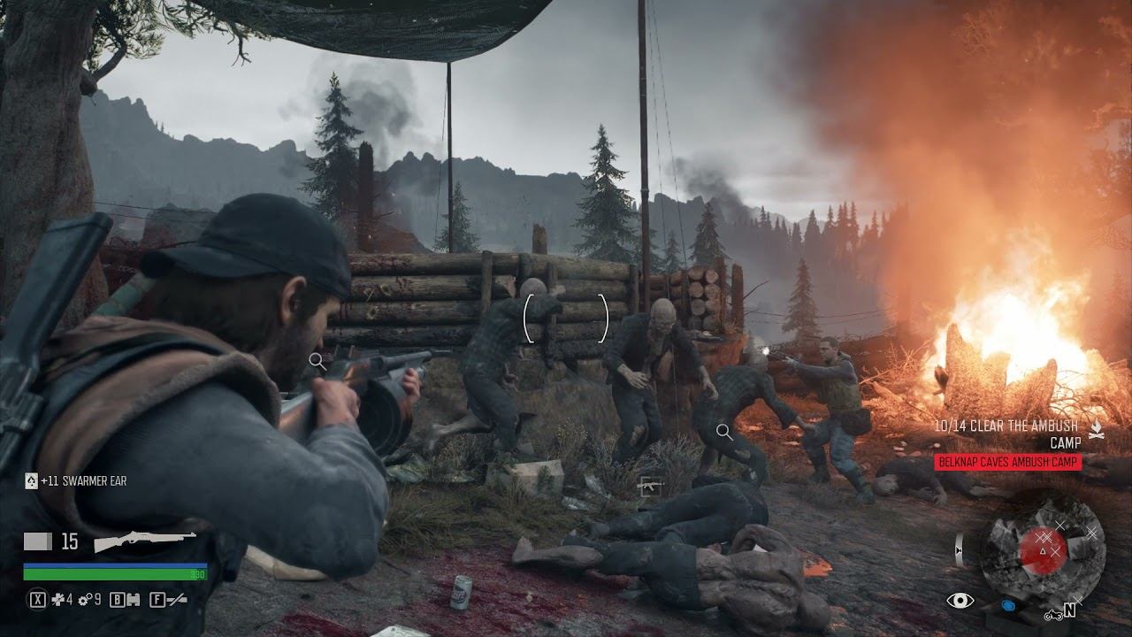 Days Gone - Belknap Caves Ambush Camp Walkthrough смотреть онлайн