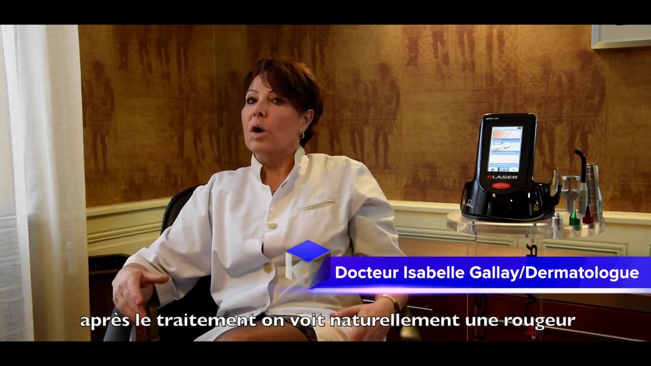 K-LASER BLUE DERMA 445nm - Testimonial French Dermatologist Translated смотреть онлайн